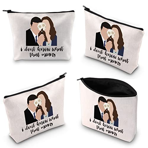 WZMPA Bones TV Show Cosmetic Makeup Bag Brennan