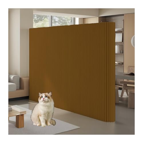 HUFIREHU ̊̕Ԏd؂ ܂肽ݎ ̊Ԏd؂ p[e[V y[p[ Ntg h njJ\݌v ω׏d萫 rO[ wZ ItBXɍœK(Brown,180*300*36cm)