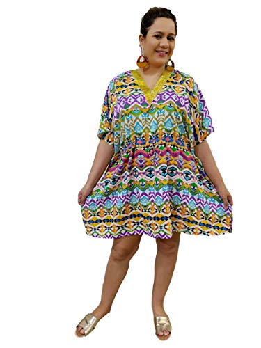 Bata Kaftan Indiana com detalhe Dourado no Busto