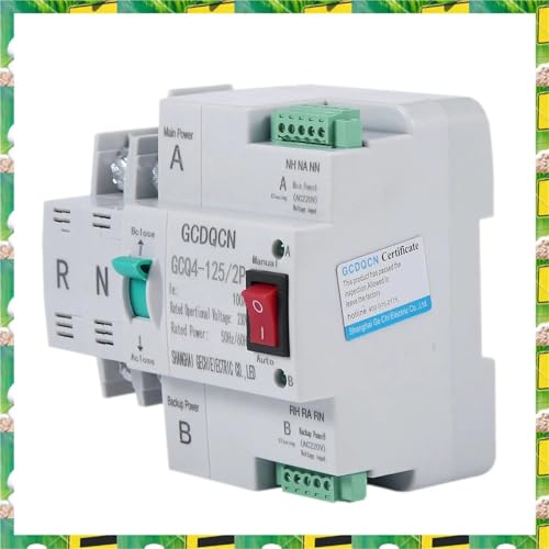 Interrupteur de transfert automatique double alimentation inverseur source 2P 100A