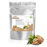 Luxofit STRONG FLAVOUR Kalorienarmes Geschmackspulver vielseitig einsetzbar für Lebensmittel / 300 Gramm, Made in Germany, Vegan und Vegetarisch, Getränkearoma Pulver (Wallnuss)