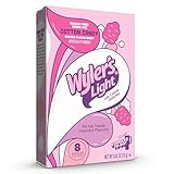 Wyler's Light Singles To Go Powder Packets, Water Drink Mix, Watertok Cotton Candy, 8 Count