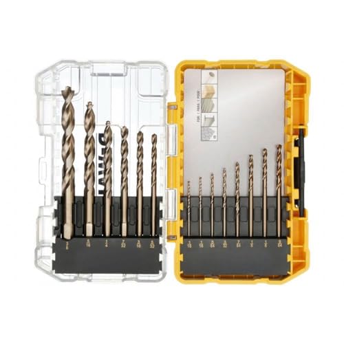 Kit de brocas DEWALT DWA1240 com ponto piloto, 14 peças
