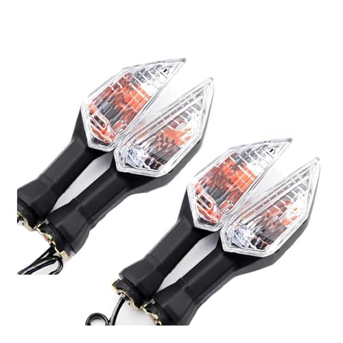 �o�C�N �E�C���J�[ Kawasaki Z900 Z125 Z750 Z650 Z300 Z400 Z800 Z1000 Ninja 400 300 �o�C�N�p�^�[���V�O�i�����C�g�ɑΉ�(4PCS Light Clear)