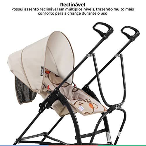 Carrinho Campora Preto Girafas, Galzerano, Girafas