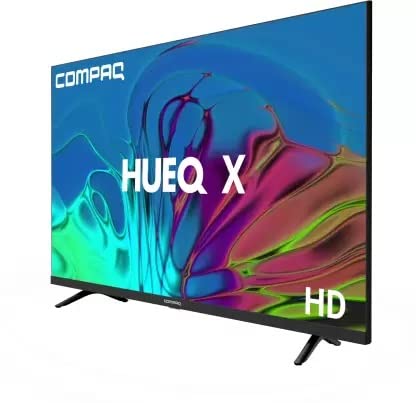Image of Compaq 80 cm (32 inches) HUEQ X Series HD Ready CQ32HDWCL Smart LED TV (Black)