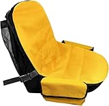 Upgrade Tractor Seat Cover,Lawn Mower Seat Cover for John Deere,Riding Mower Seat Cushion Compatible with Cub Cadet,Kubota,with Pouch and Buckle (Large)
