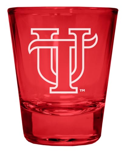 Vaso shot grabado College 2 oz color rojo oficial
