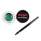 delineador en gel maybelline seco Fácil de color, resistente al agua, de larga duración, su voluntad ojos se ve más grande y mejor, suave y templado, sin alergias, no estimula el ojo