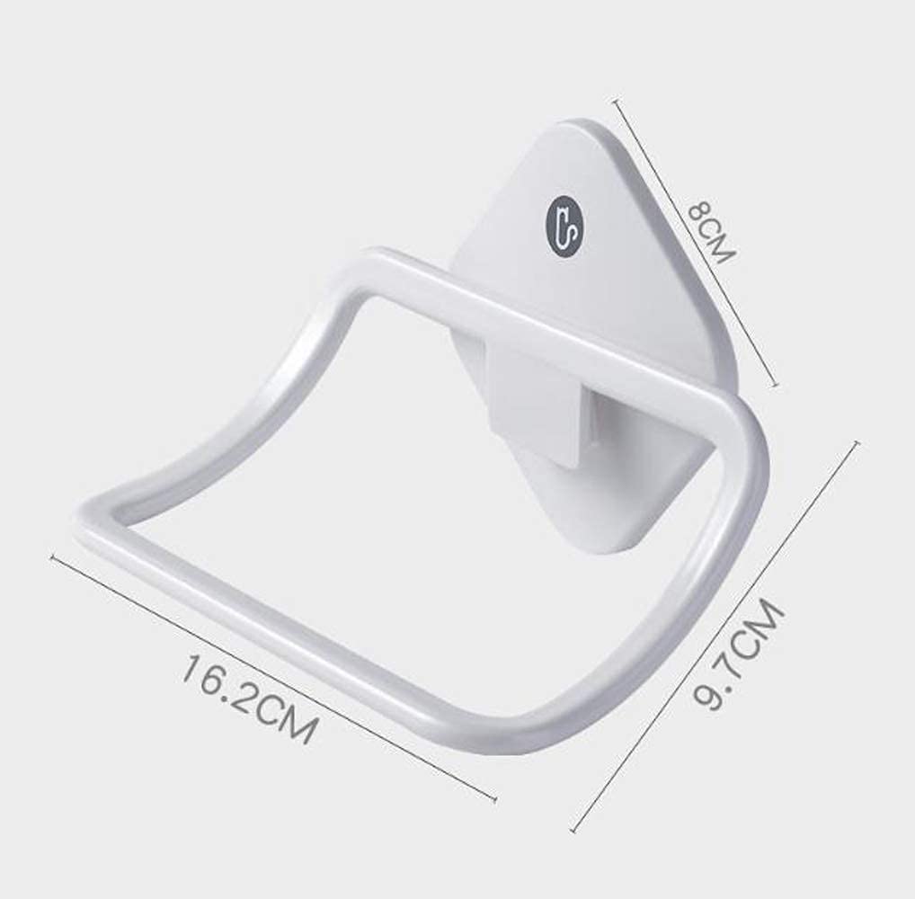 Anello portasciugamani a Parete, Anello per Appendere Asciugamani, portasciugamani da Bagno, portasciugamani da Cucina, portasciugamani in plastica, Anello portasciugamani, portasciugamani,