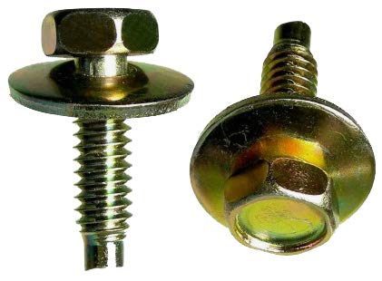 Swordfish 64958-50pcs Hex Head Sems Body Bolt with Dog Point for Ford 57030-S36