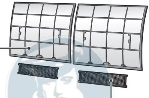 Miniatura 4 de Daikin Industries 99A0391 Mini Split Filtro Purificador de Aire Paquete de 2
