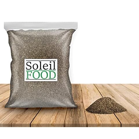 Soleilfood 1 kg Pfeffer schwarz gemahlen feinste Qualität pepper Gewürz GMO frei Cover