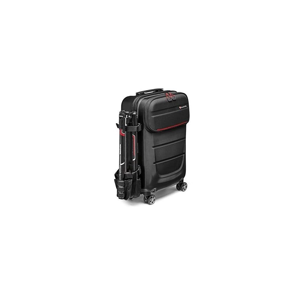 Manfrotto Mochila Convertible con Ruedas Reloader Spin-55 Pro Light para CSC, DSLR, Cámara Reflex Profesional, Capacidad para 2 Cámaras y Lentes, Bolsillo para PC de 15'' y Bolsillo para Documentos