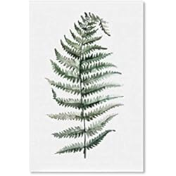 Paredes Modulares Abstract Green Branch Canvas Paintings Cuadros de pared modulares para sala de estar Impresión de acuarela Cartel Decoración moderna para el hogar 50x70cm Sin marco