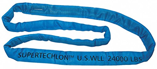 Round Sling, Endless, 2in. Dia, 6ft. L