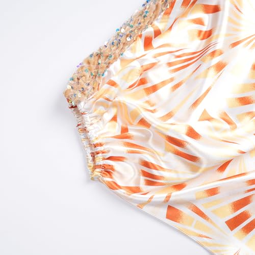 HD Women's Sequin African Bubu Dress Front Slit Stylish Plus Size Gown4