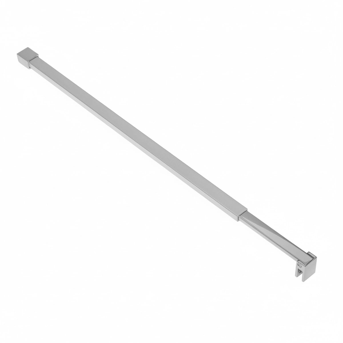 Aloni Stabilisierungsstange Wand für Duschglas und Duschwand 60-120 cm