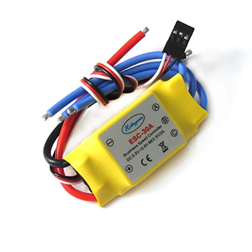 Hobbypower 30a Brushless Speed Controller ESC for X525 Multicopter Helicopter Airplane(Pack of 2pcs)