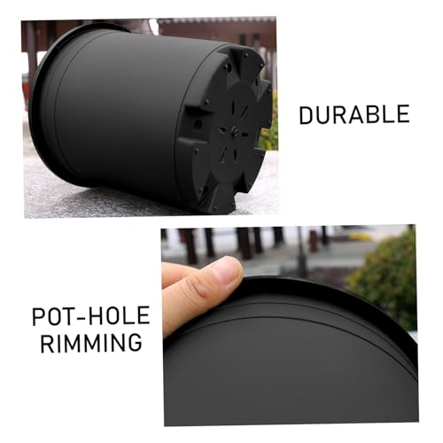 Pots de pépinière robustes 3 gallons en plastique rigide - 5