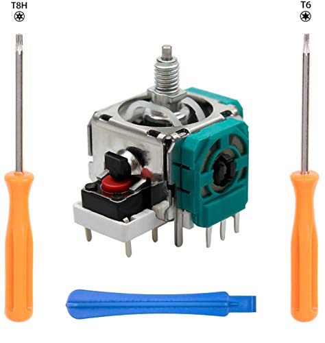 Genuine Analog Joystick Kit Module 3D Thumbstick for Xbox One Elite Series 2 Controller - Fix Stick Drift, Broken, and Loose Joysticks