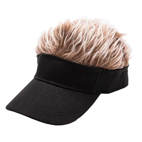 CVDYWDJIE 1 Stück Perücken-Baseballkappe, Verstellbare Baseballkappe,...