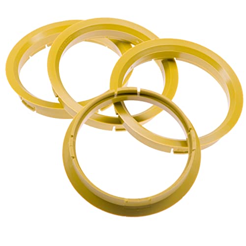 Lot De 4 Anneaux De Centrage Jante 71.5mm à 66.1mm X AUTOHAUX - Plastique, Pour Adapter Roues Au Moyeu