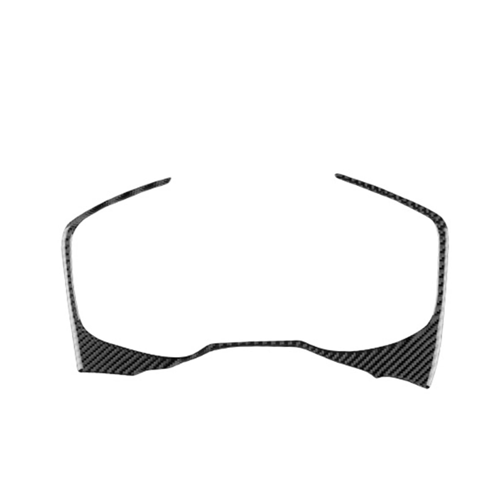 Car Trim Interior for Toyota for RAV4 for XA50 2019-2025 LHD RHD Car Speedometer Frame Trim Soft Carbon Fiber Sticker Interior Mouldings(RHD Black Carbon)