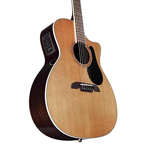 Alvarez Ag75Wce Artist 75 Grand Auditorium Acoustic-Electric Guitar - Natural #TOP4