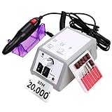 TEMPO DI SALDI Fresa per Unghie Professionale con Manipolo Fresa 20.000 RPM, Lima Unghie E...