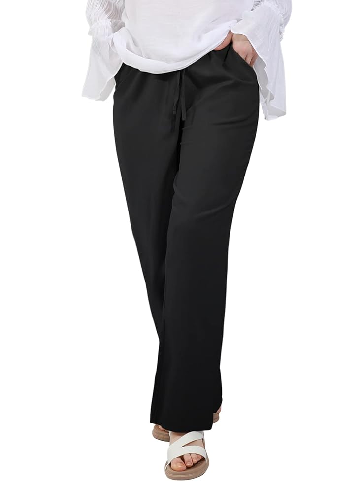 【Raucohouse】Maxi long wide cotton pants Raucohouse