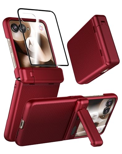 Craze Case with Screen Protector, Hinge Protection, Kickstand