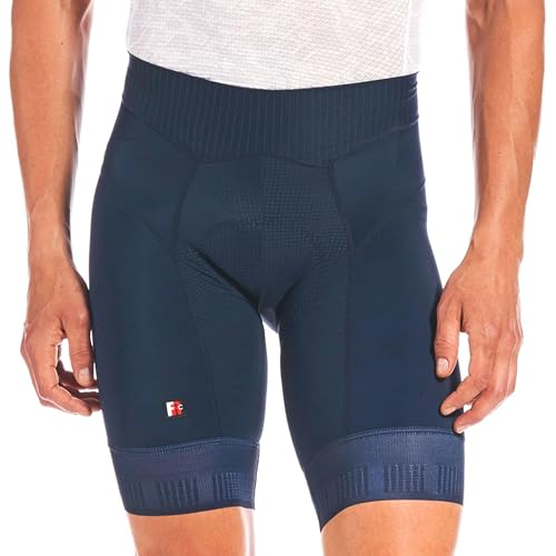 Calzas ciclistas Giordana para hombre, Negro, XS miniatura 1
