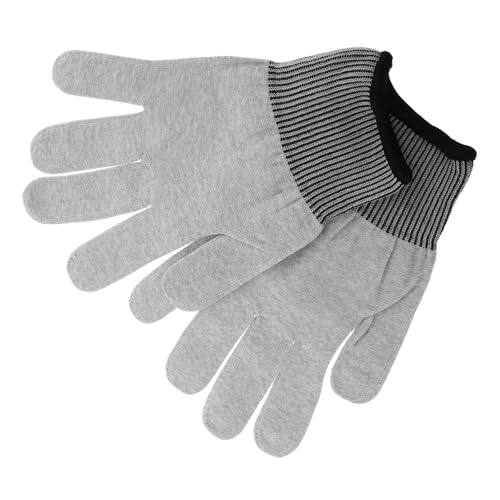 KOMBIUDA Guantes de Trabajo Resistentes a Cortes y Alta Abrasión para Hombres y Mujeres, Talla Pequeña, Diseño Curvo Cómodo, Protección para Envolver Películas y Uso en Electricista,