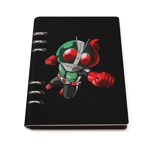 ノート 仮面ライダー メモ帳 バインダーノート A5 6穴 90枚 てちょう ハードカバー メモ ンダー A5サイズ 横罫線 ??本 文房具 オフィス用品 ルーズリーフ 学生 キャンパス おしゃれ プレゼント 贈り物