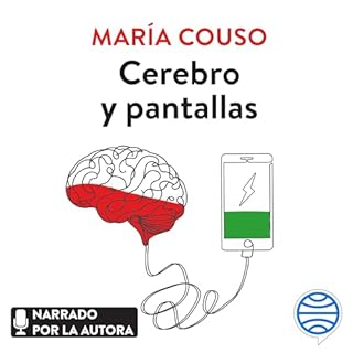 Cerebro y pantallas Audiolibro Por María Couso arte de portada