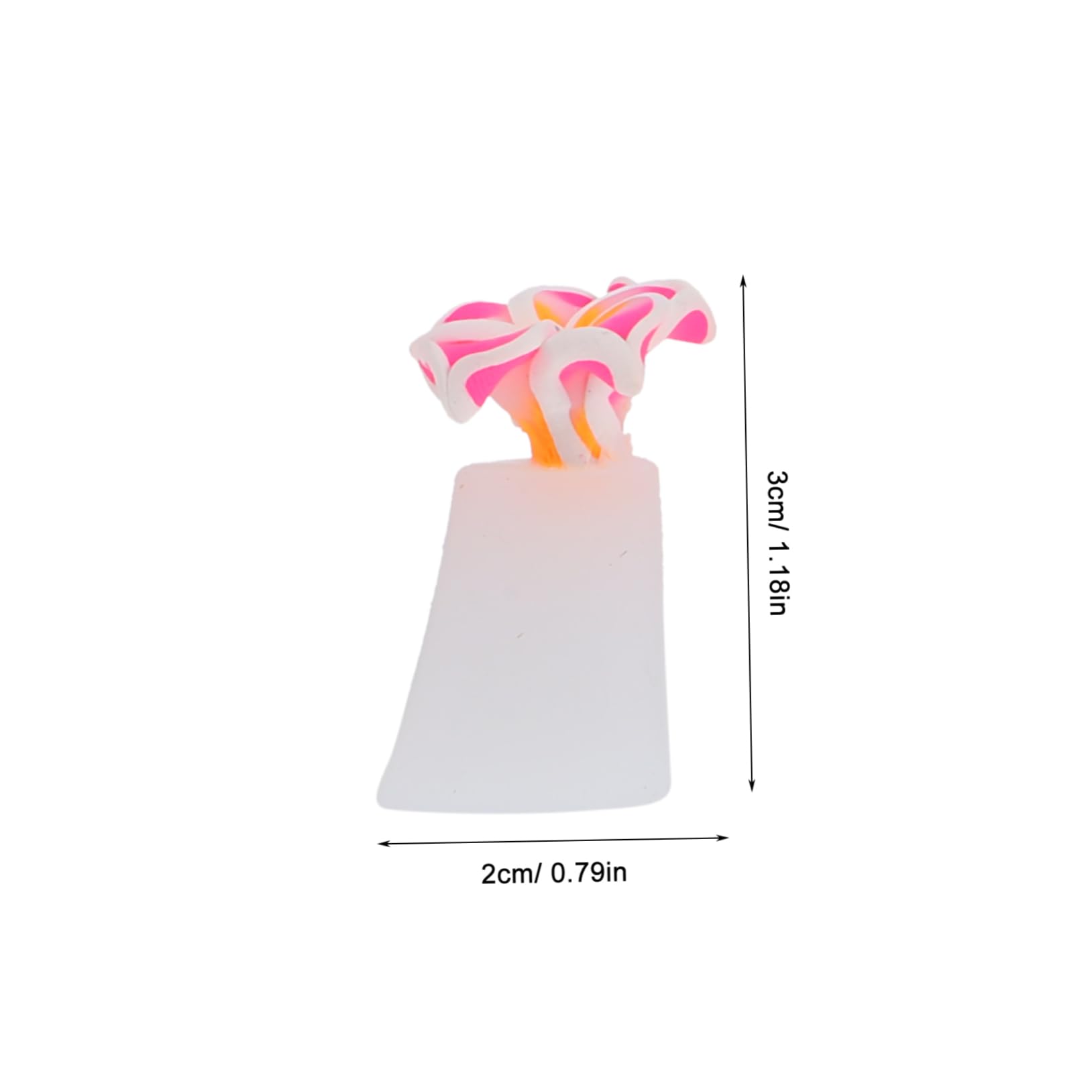 Healeved 12sets Separatori Per Dita Dei Piedi Silicone Da Accessori Per Manicure Art Facili Da Pulire e Confortevoli Per Trattamenti Estetici e Pedicure Professionali