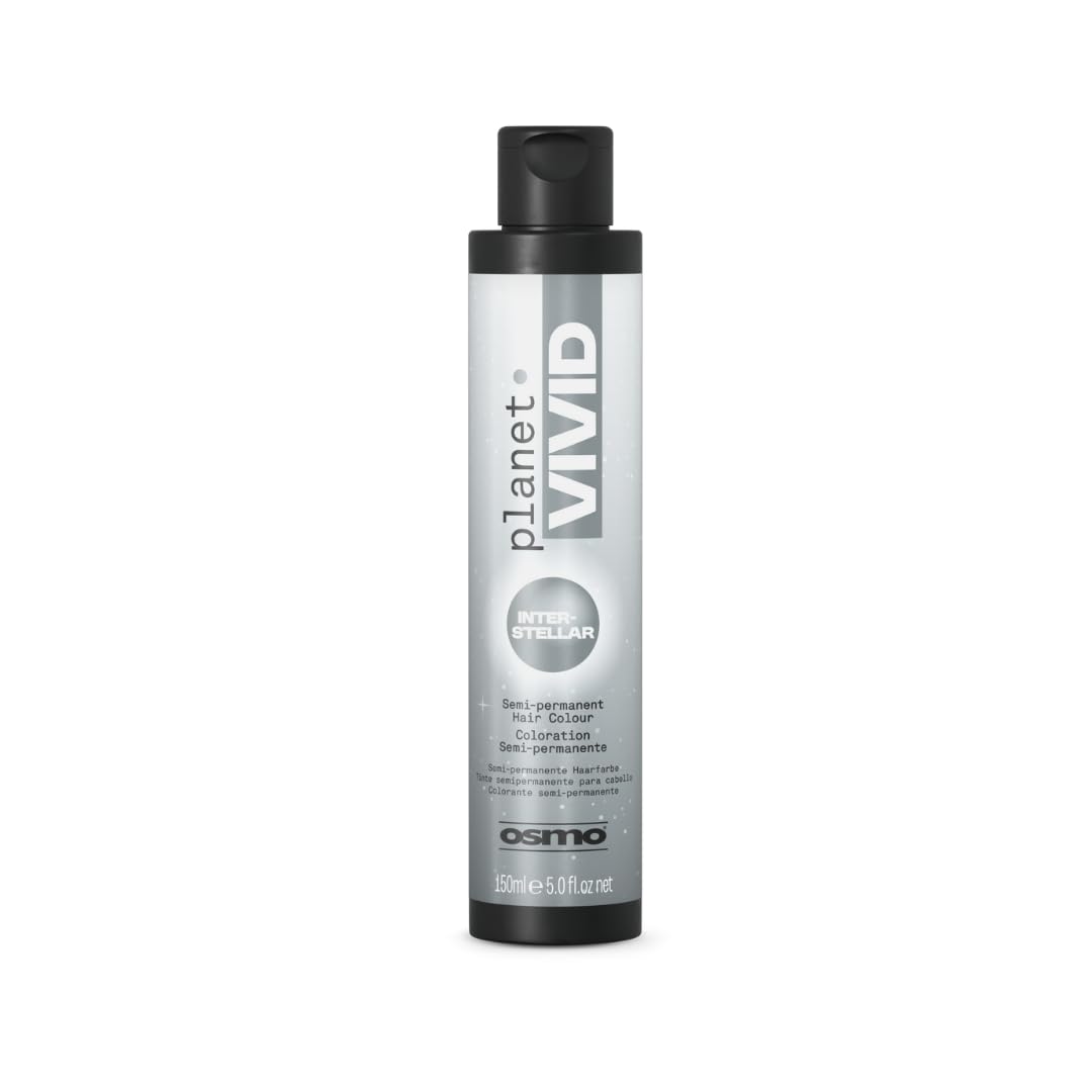 Planet Vivid - INTERSTELLAR | Silver Semi-Permanent Hair Dye | No Ammonia or Peroxide | Vegan. 150ml