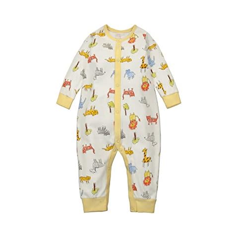 CuteOn 100% Cotton Long Sleeve Romper Cover