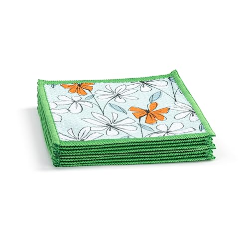 Servilletas de tela reutilizables DEMDACO, 5 x 5 pulg, juego 8 miniatura 3