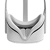 AMVR VR siliconen gezicht cover voor Quest 2 headset, zweetbestendige waterdichte anti-vuile vervanging gezichtskussen…