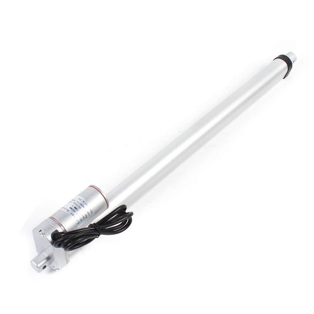 Actuator lineare 900 N DC 12 V, attuatore lineare 150 – 450 mm con telecomando < 50 dB per lavorazione meccanica, casa elettrica, ascensore, supporto per fotocamera