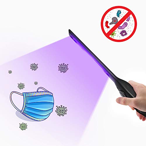Vinpie UV Light Sanitizer, UV Sanitizer Travel Wand Portable Disinfection Light Easily to