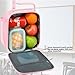 GYEUKHAM Lunch Box for Kids Boys Girls Men Women, Insulated Small Soft Cooler Lunch Bag Kit for School Work Picnic Travel - Reusable Portable lunchbox, Pink