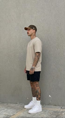 Image of Men's Solid Round Neck T-Shirt | Regular Fit Cotton Casual Tee | Half Sleeve | S to 3XL Sizes | Soft Breathable Everyday Wear for Daily Use, Gym, Summer & Casual Wear