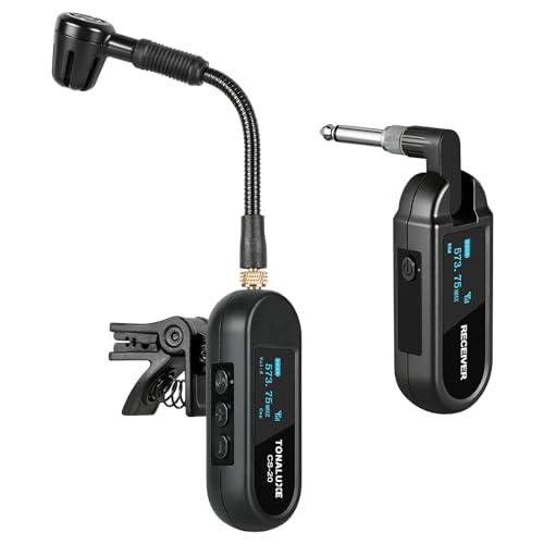TONALUXE Wireless Sax & Trumpet Microphone System