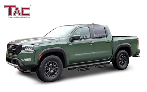 Estribos laterales TAC 4 pulgadas para Nissan Frontier miniatura 2