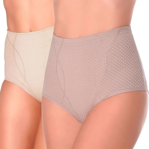 Calcinha Love Secret 42315 Pós-parto com 2 unidades 474-Rosa/Poa M C/2