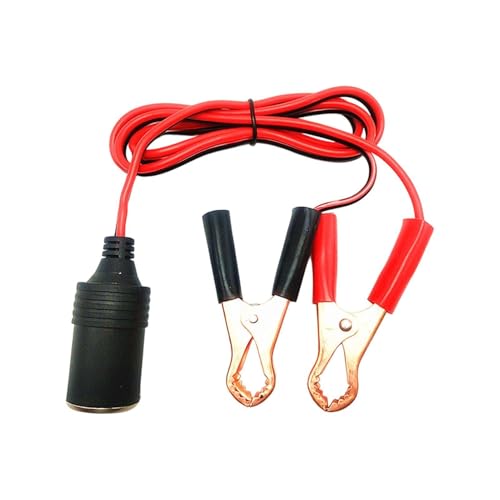 Jingmiger Adaptador de batería automóvil | Adaptador De Alta Resistencia Pinzas Batería,Cable de Toma para Coche,para Compresor de Aire Camiones Autocaravanas Camping Viajes en Coche