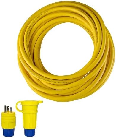 Cordset Smart Monitor Extreme Grade Ip69K Watertight Yellow 12/3 Sow 25Ft